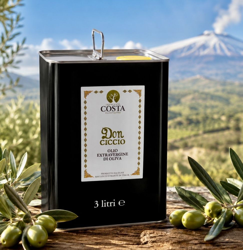 3l Olivenöl Extra Vergine Don Ciccio - Kanister