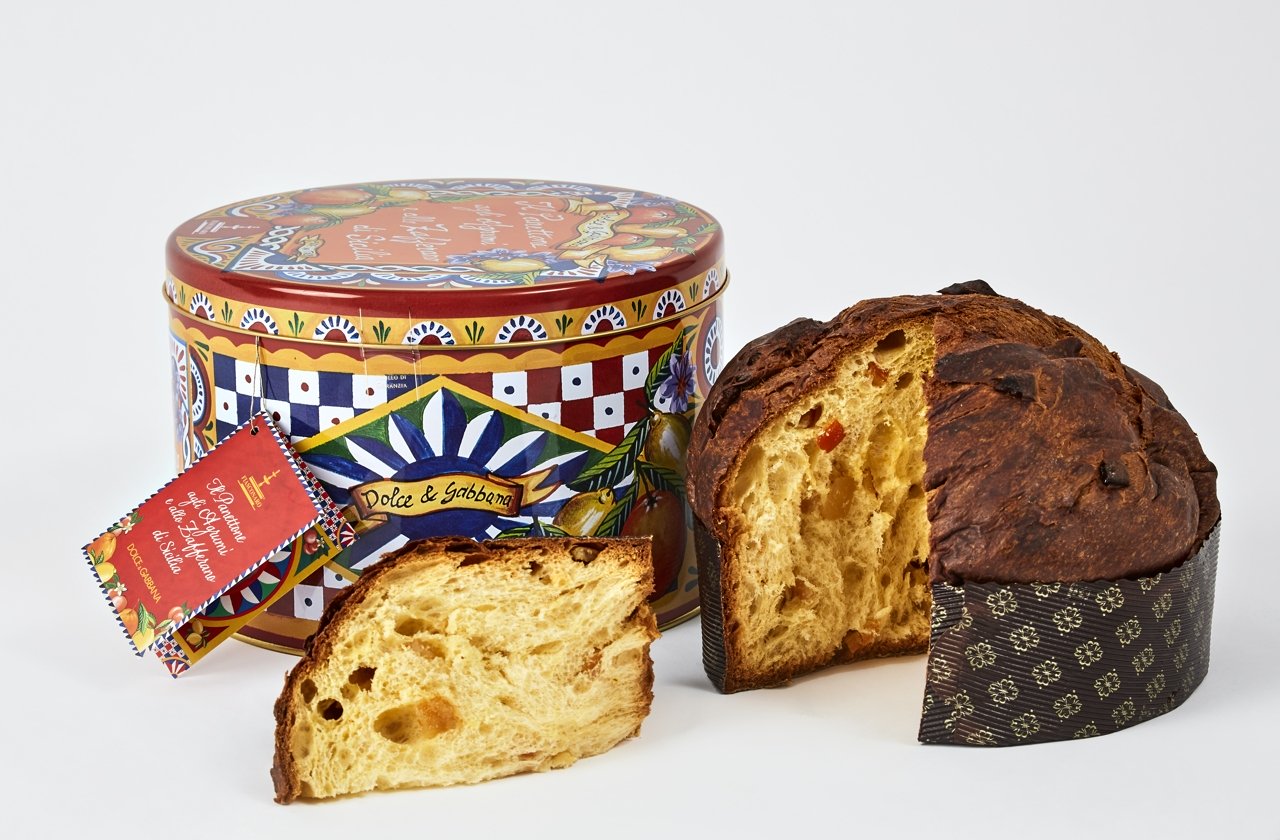 dolce-panettone-10 500g Dolce&Gabbana Panettone Agrumi mit Zitrusfrüchten+Safran Limited Edition