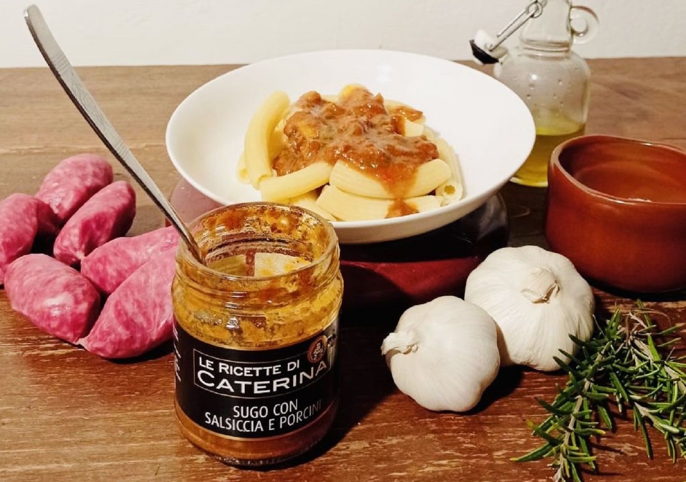 Toskana Tomatensoße Salsiccia & Steinpilze
