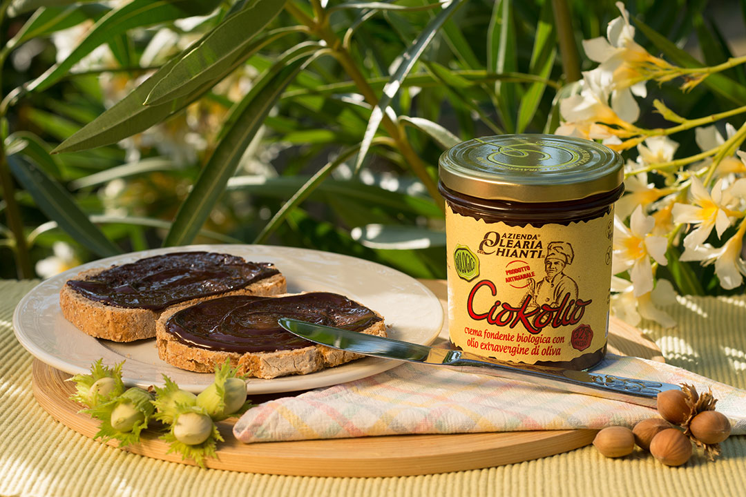 Ciokolio Bio Haselnuss Schokocreme mit Olivenöl Extra Vergine