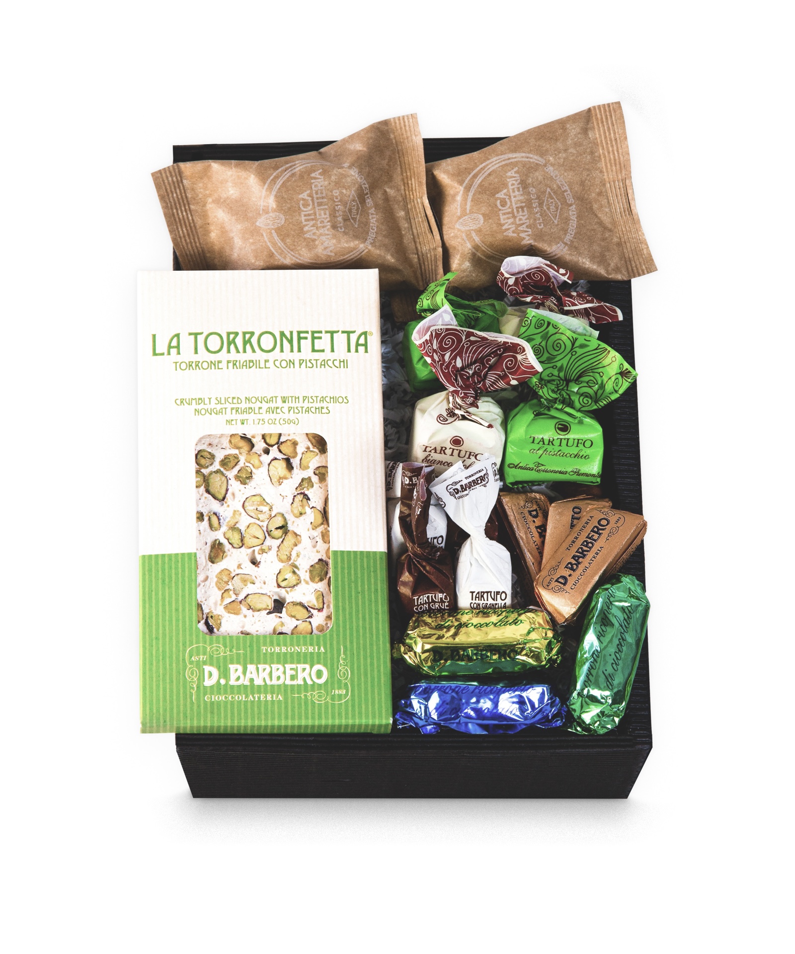 Süßes Geschenkset mit Torrone Pistazie "Dolce Momento"