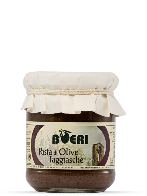 100% Taggiasca Olivenpaté mit Olivenöl Extra Vergine aus Ligurien