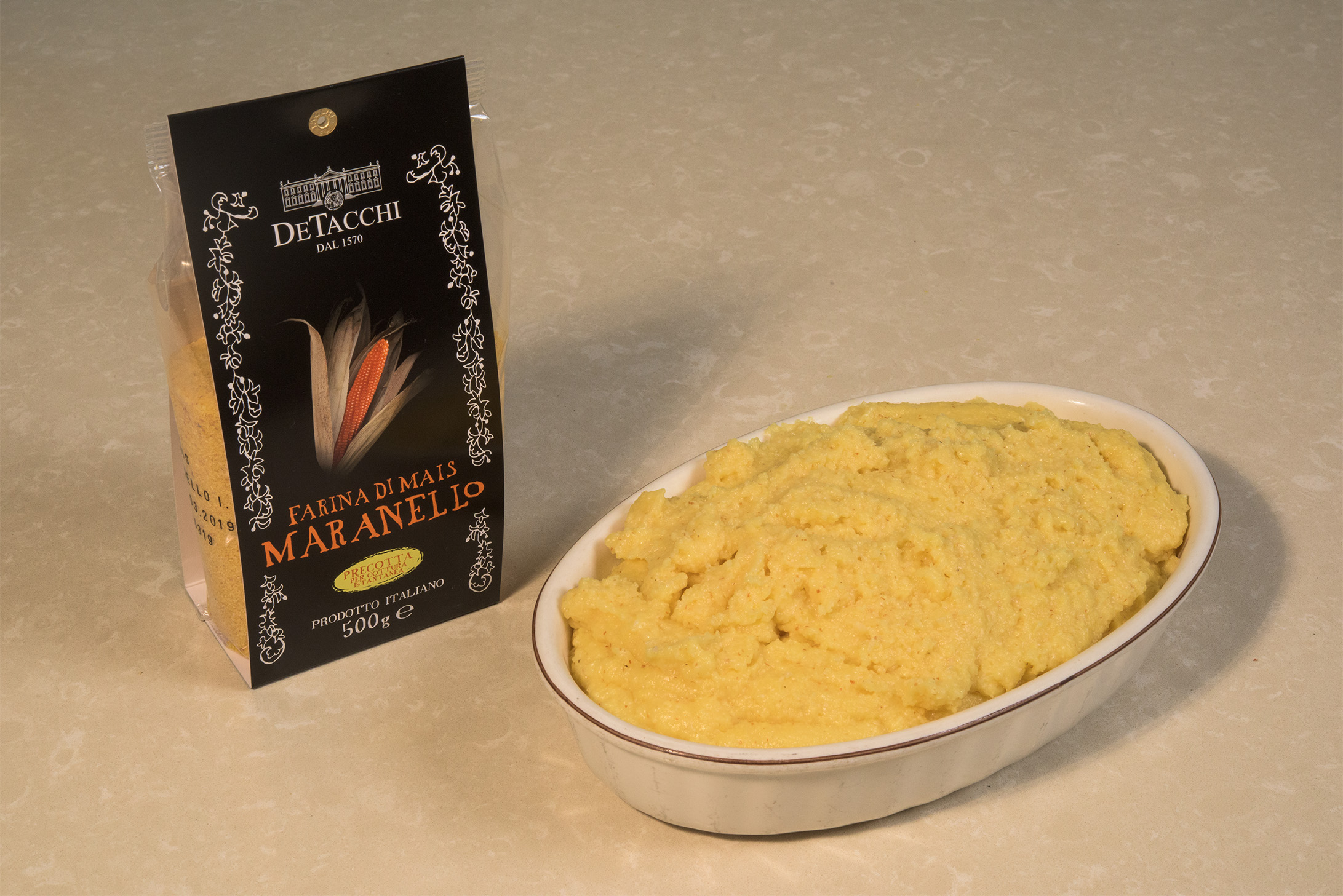 Maismehl für Gelbe Polenta - Vorgekocht