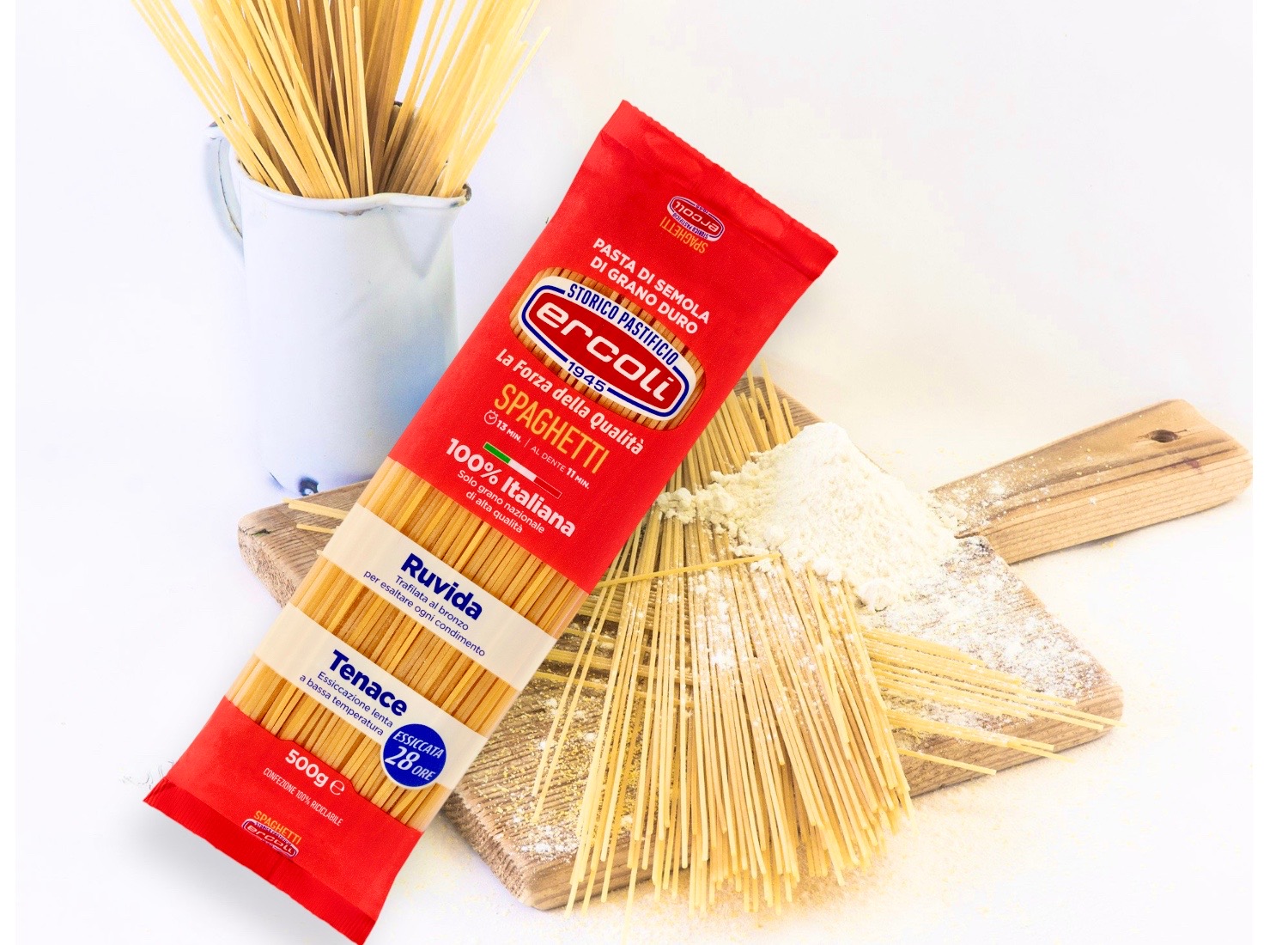 Angebot 3+1 Gratis Spaghetti trafilati al Bronzo 100% Italienische Hartweizengrieß