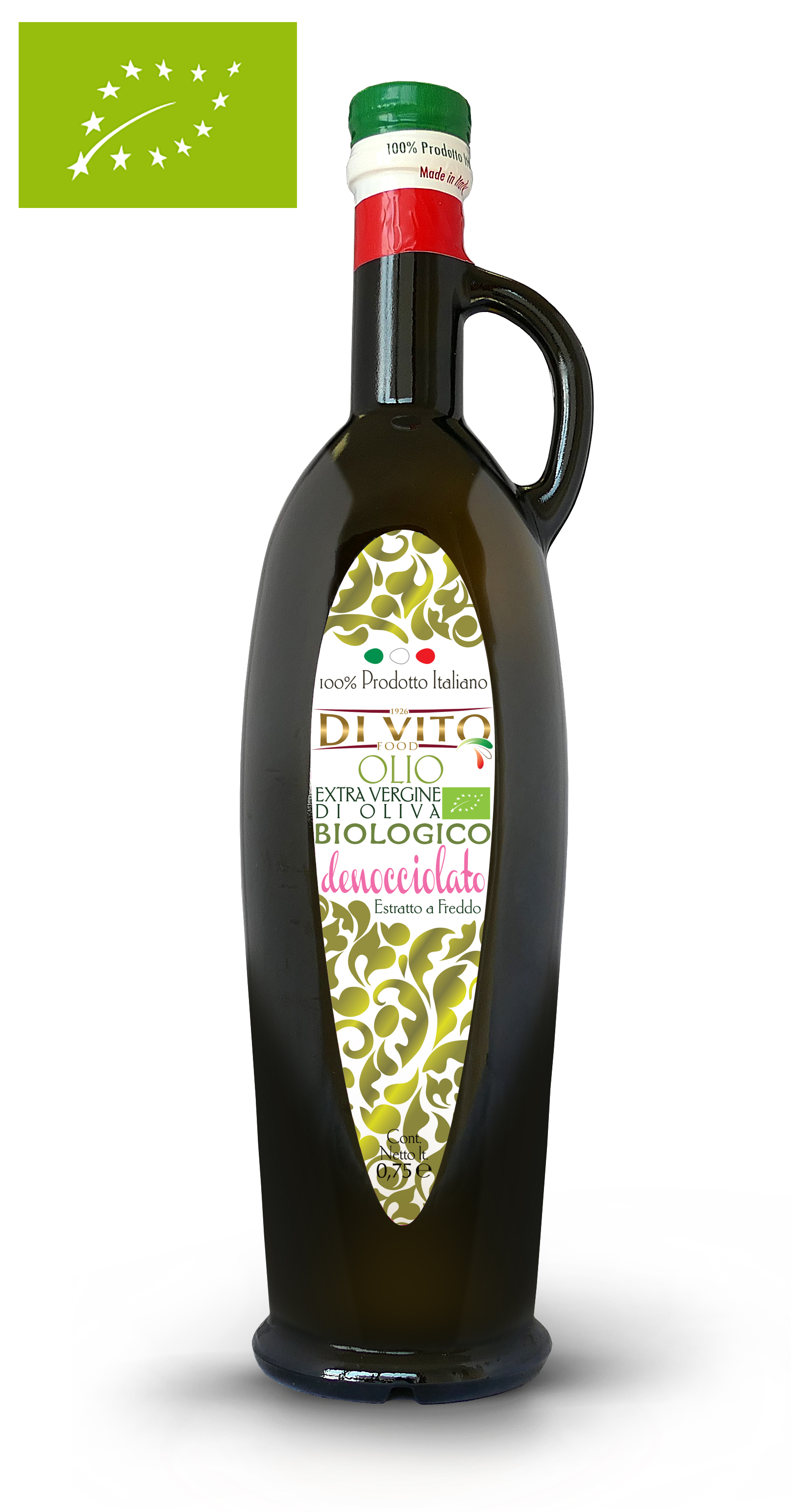 Preisgkröntes Bio Olivenöl Extra Vergine aus entkernten Molise Oliven