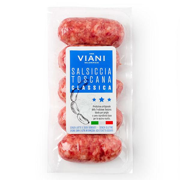 Frische Salsiccia Toscana Classica Bratwurst Toskana