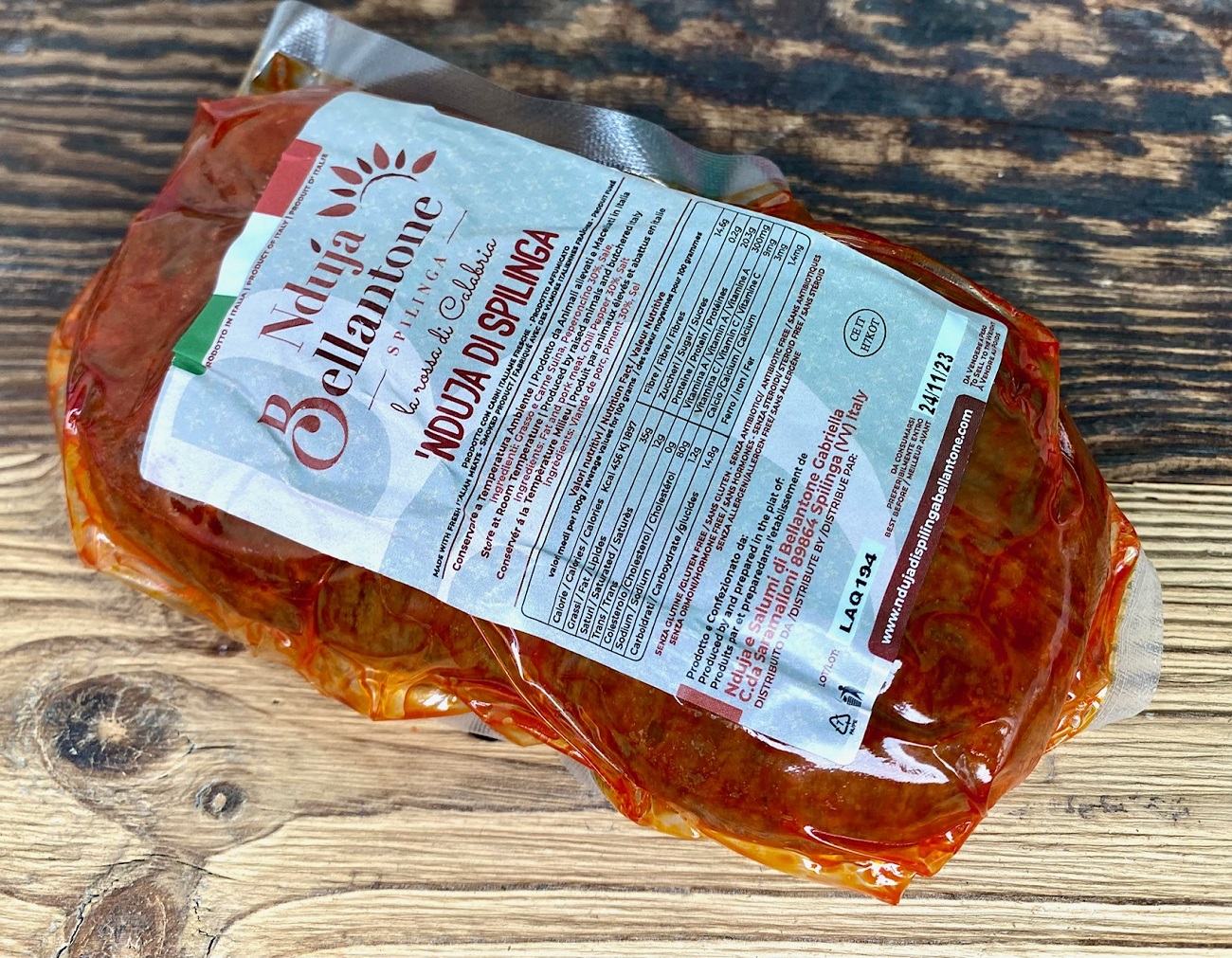 Nduja di Spilinga - Streichsalami mit 30% Chili aus Kalabrien