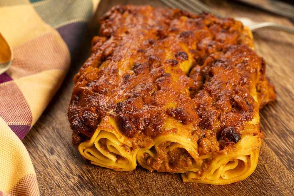 Probierpreis! Fertige Gourmet Cannelloni al Ragù –  mit Bolognese