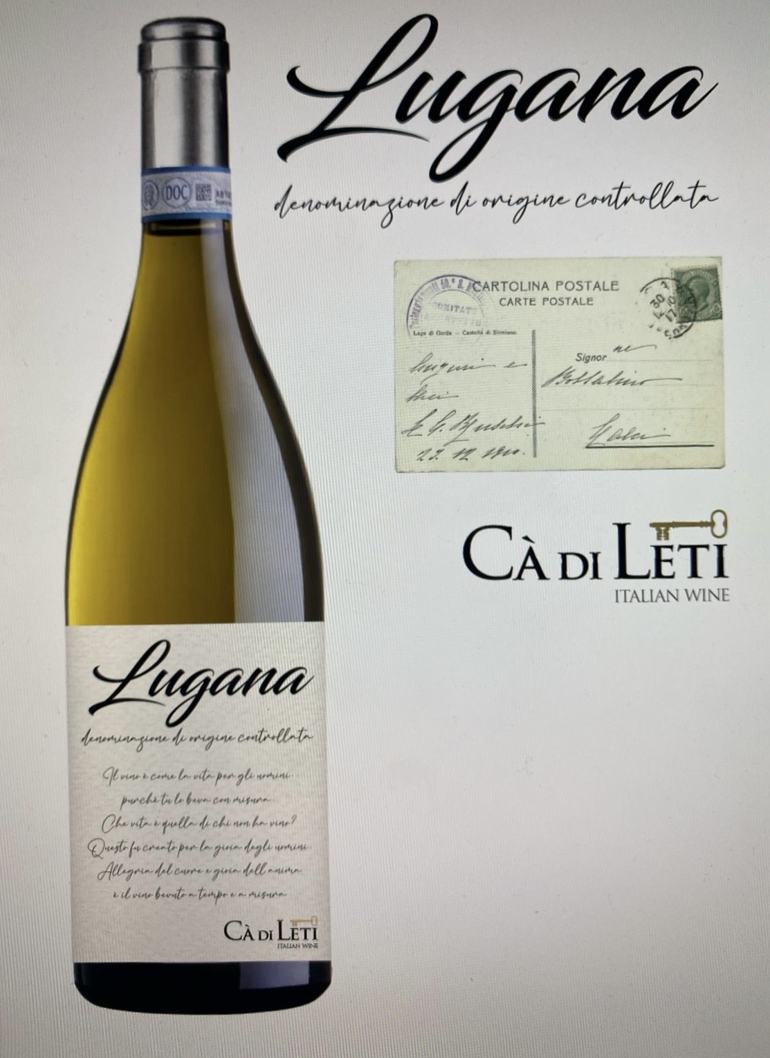 6X Cà di Leti Lugana 2023 DOC Bestseller Lugana