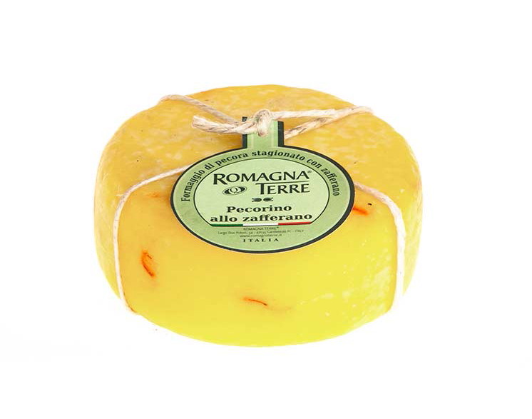 Pecorino allo Zafferano - Schafmilchkäse mit Safran