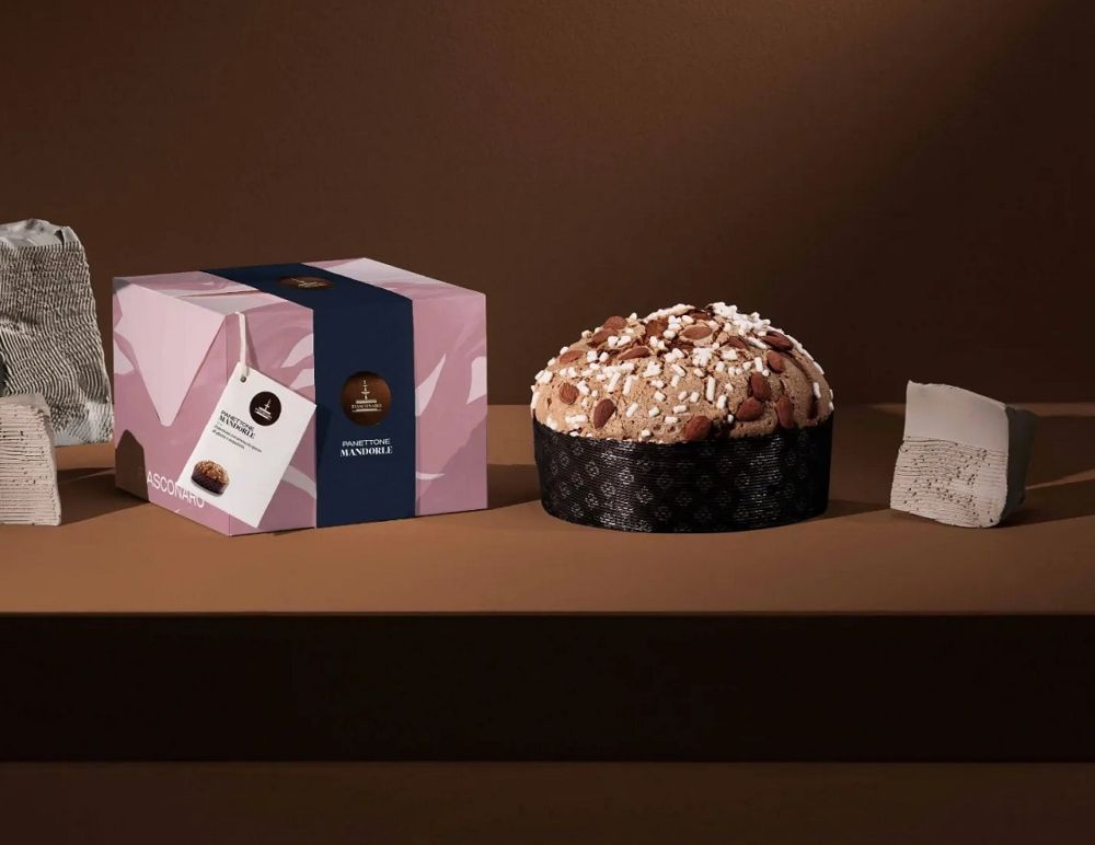 Panettone mit sizilianischen Mandeln Fiasconaro