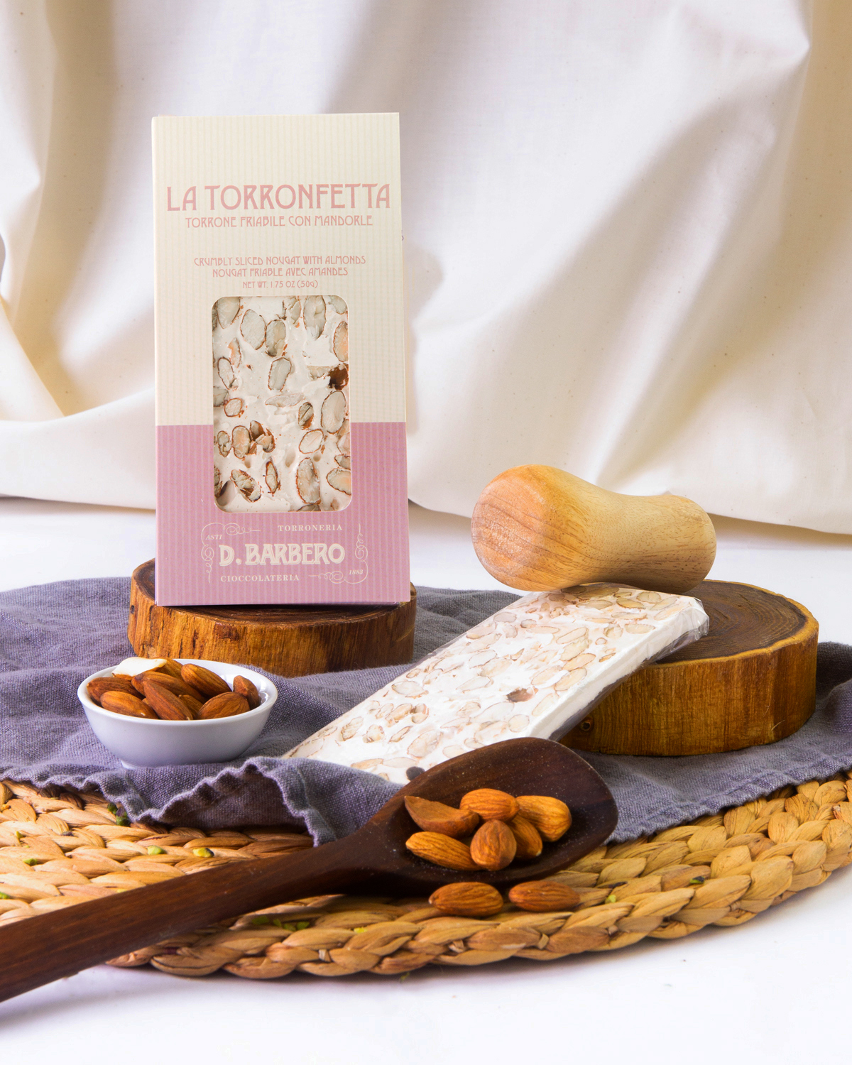 La Torronfetta mit Sizilianische Mandeln