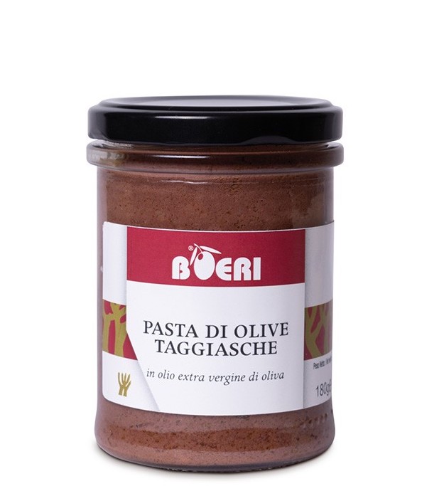 100% Taggiasca Olivenpaté mit Olivenöl Extra Vergine aus Ligurien