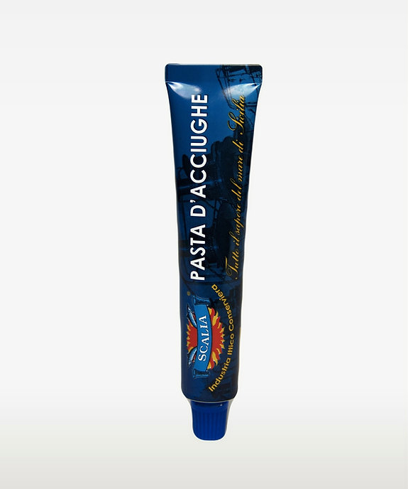 Sardellenpaste gebrauchsfertig aus der Tube aus Sizilien