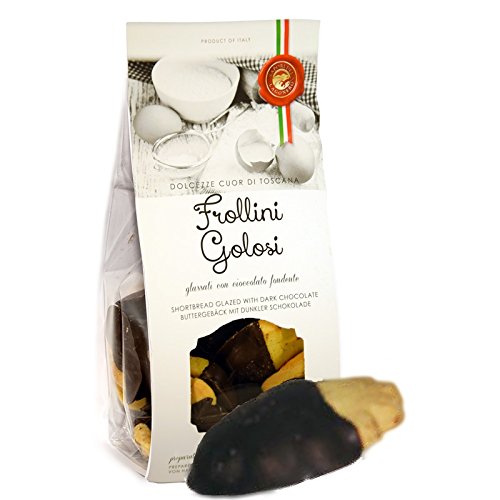 Frollini Golosi Butterplätzchen aus der Toskana mit Schokolade