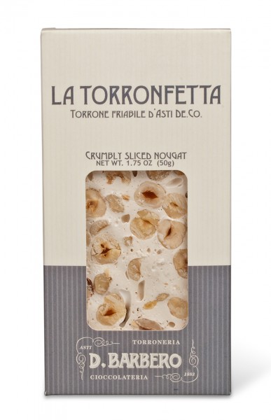 La Torronfetta Classica Torrone Nugat aus Asti mit Piemont Haselnüsse