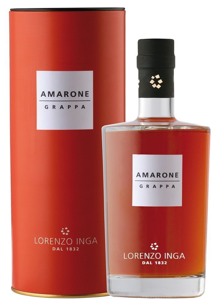 Piemont Grappa di Amarone  "Barrique" 40% Vol. Lorenzo Inga
