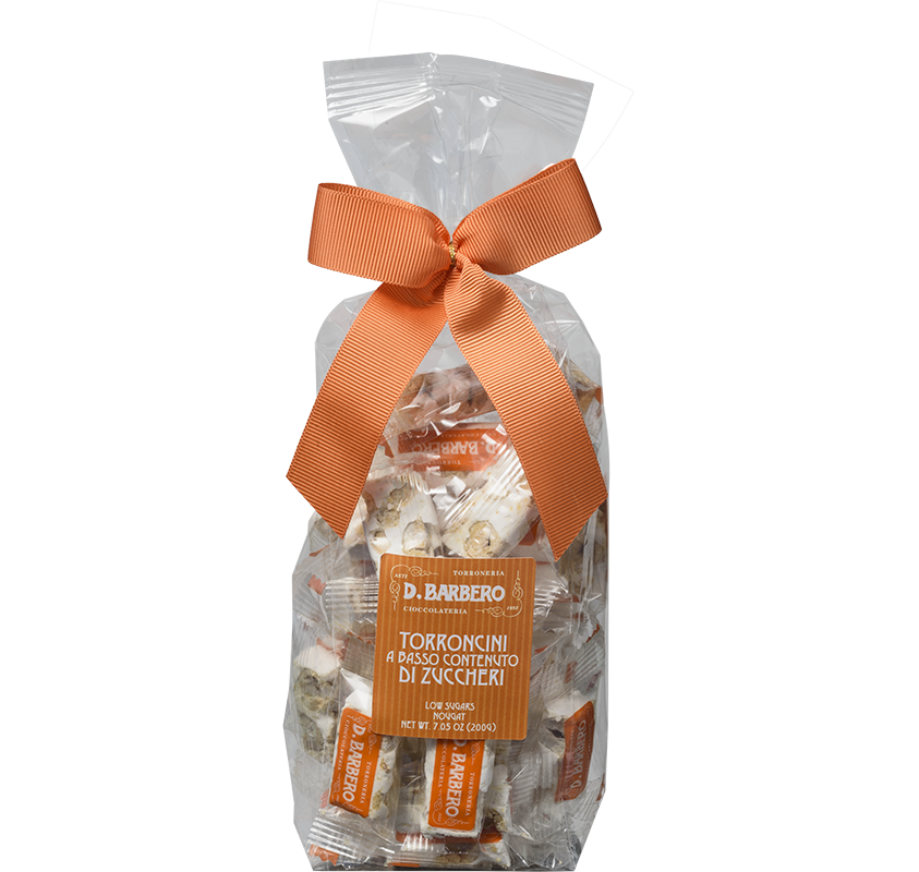 Zuckerfreie Torroncini Friabile mit Haselnüssen