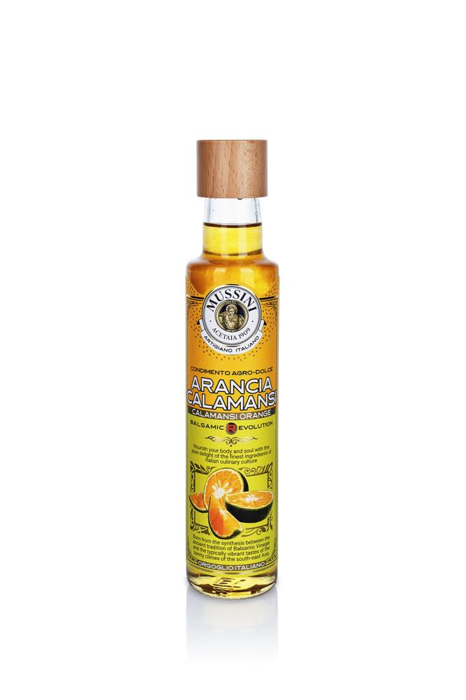 Weinessig mit Calamansi Orangensaft