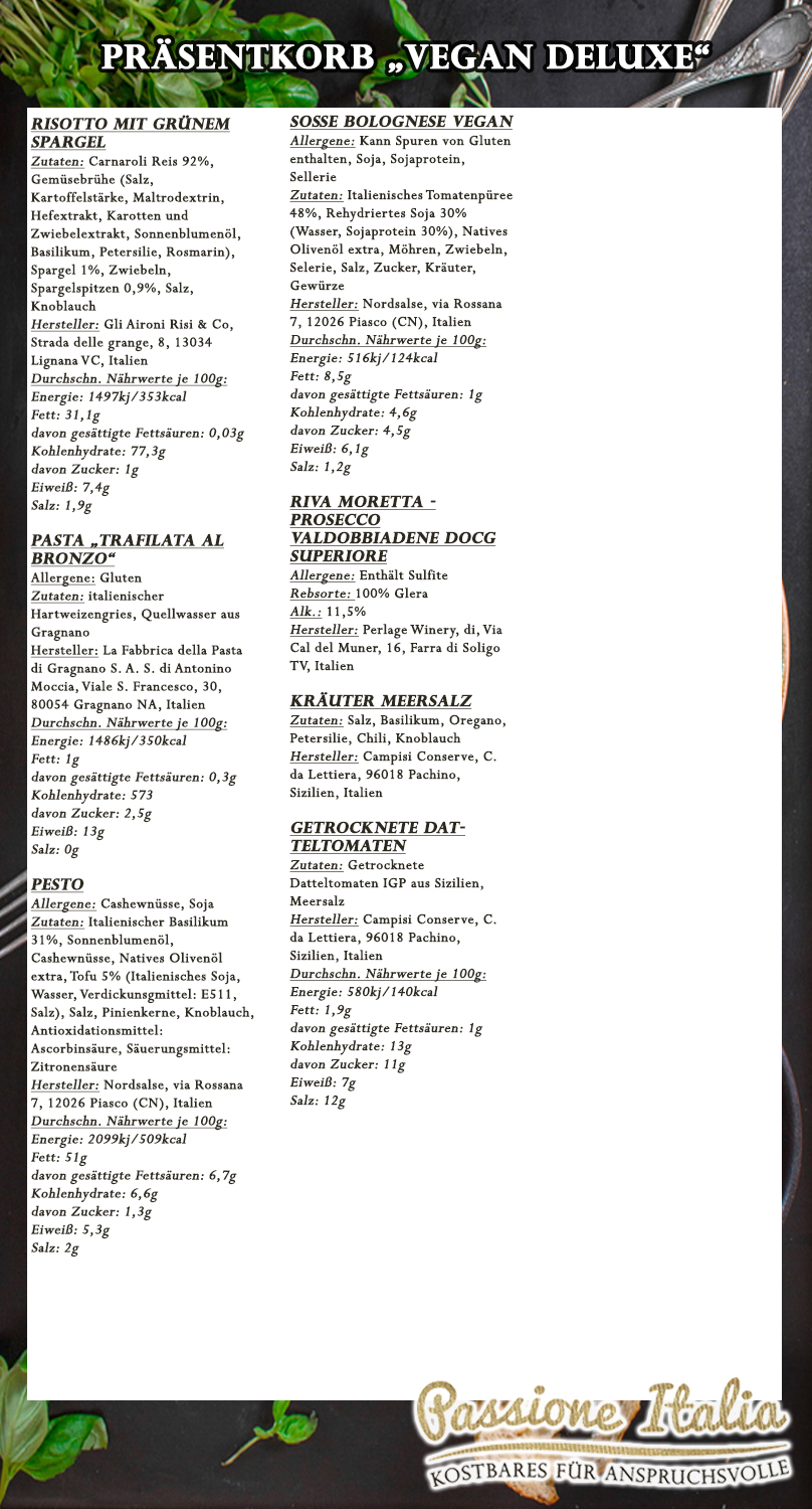 Geschenkkorb "Vegan Deluxe"