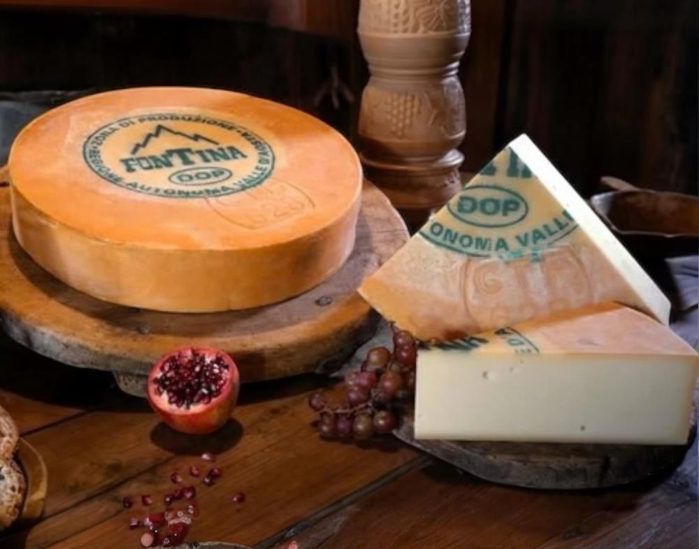 Fontina DOP Halbfester Fondue Schnittkäse aus Aosta
