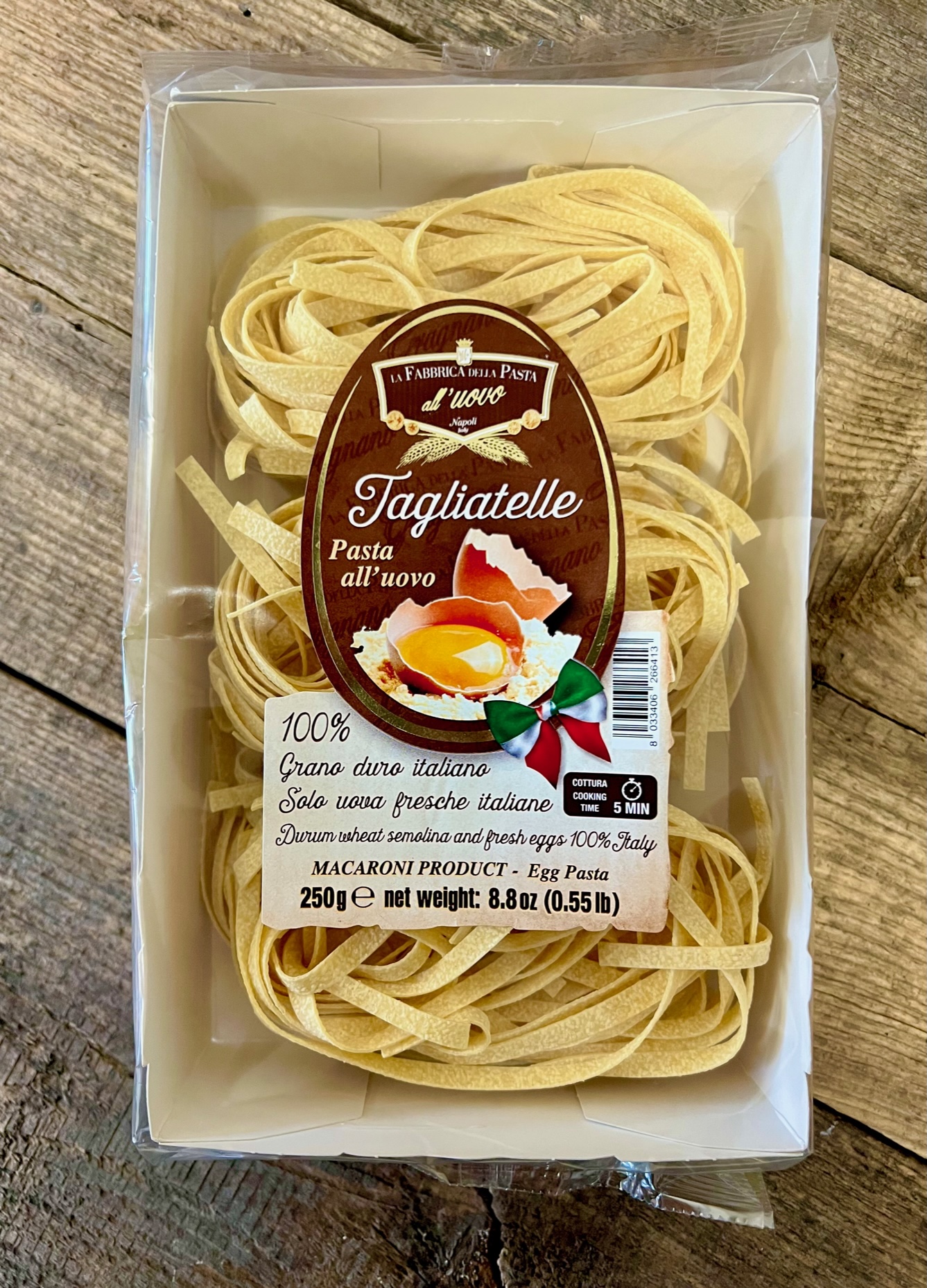 Tagliatelle di Gragnano - Bandnudeln mit Ei
