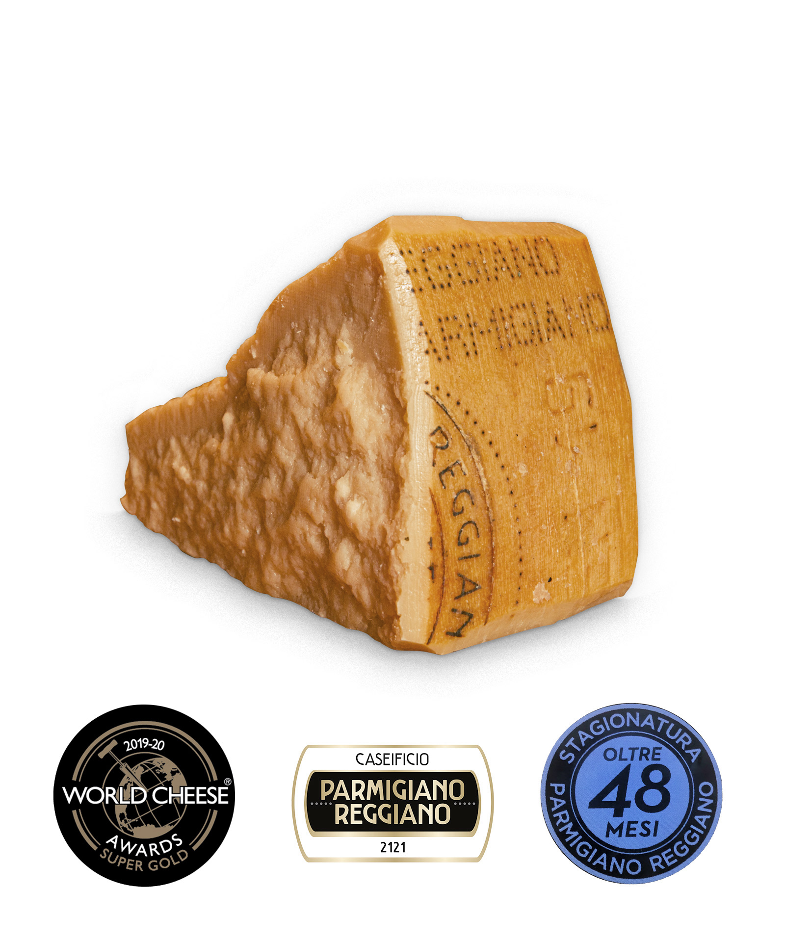 48 Monate Parmigiano Reggiano DOP Riserva - Parmesan "Stravecchione"