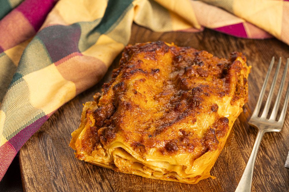 Probierpreis! Lasagna al Ragù – Italienische Gourmet Fertiglasagne mit Bolognese