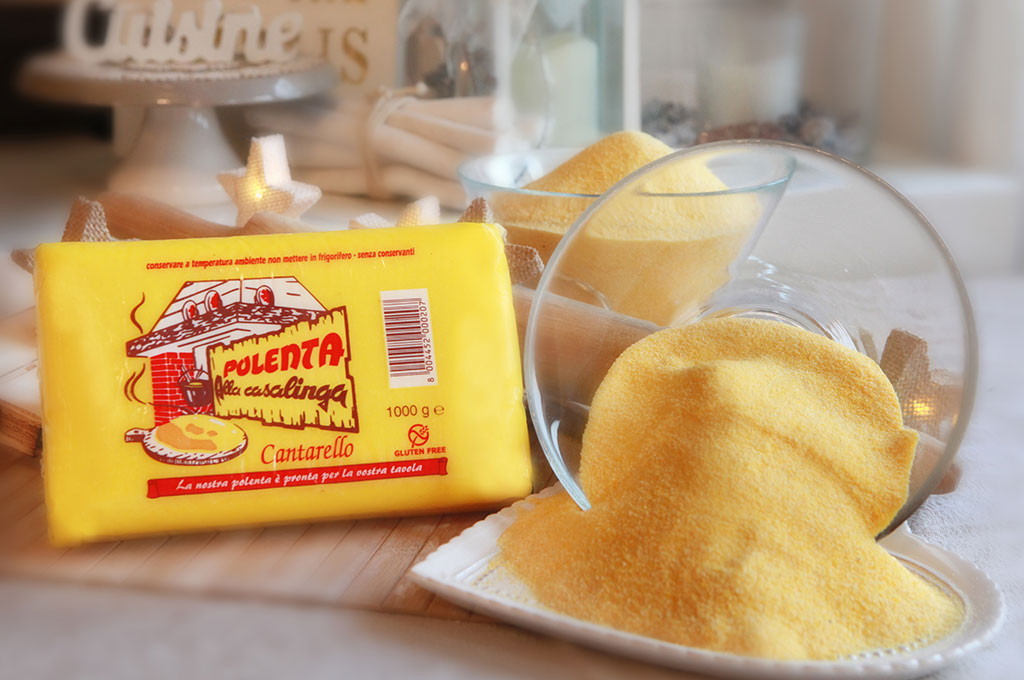 Fertige gelbe Polenta "la Casalinga"