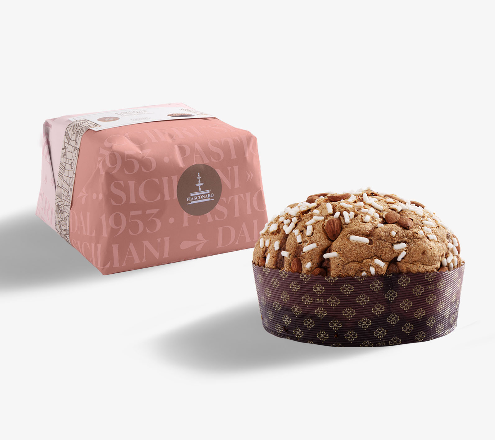 Panettone mit sizilianischen Mandeln Fiasconaro