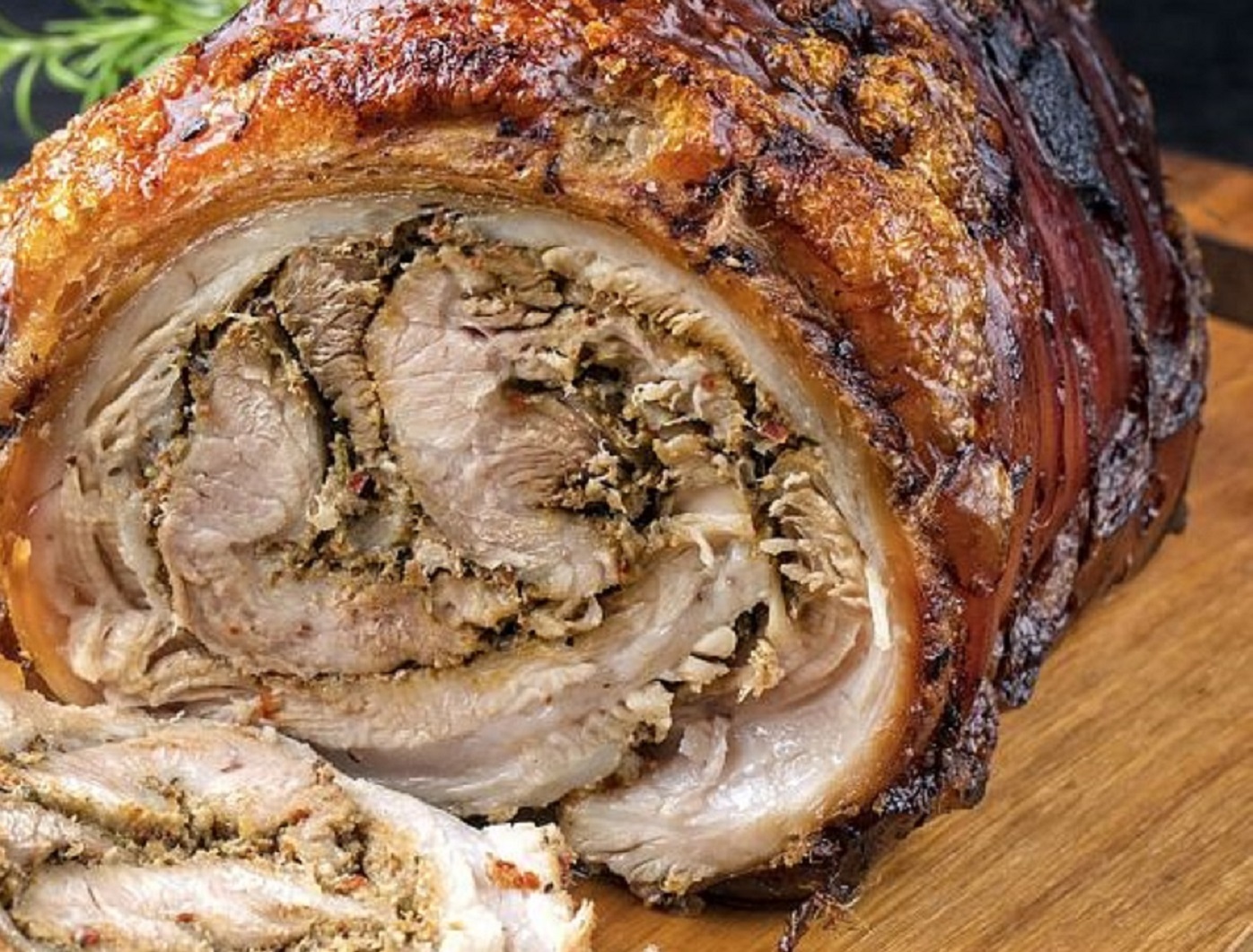 2,5Kg Porchetta Toskana aus dem Holzofen  am Stück, preisgekrönt