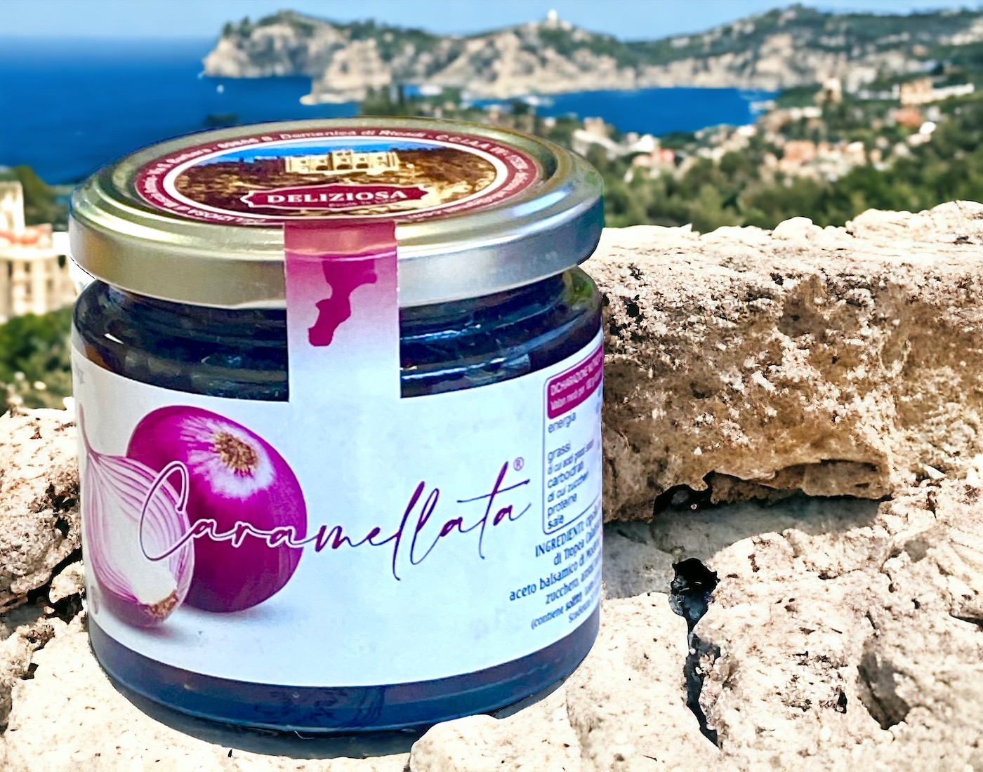 Karamellisierte rote Tropea Zwiebeln mit Aceto Balsamico di Modena IGP