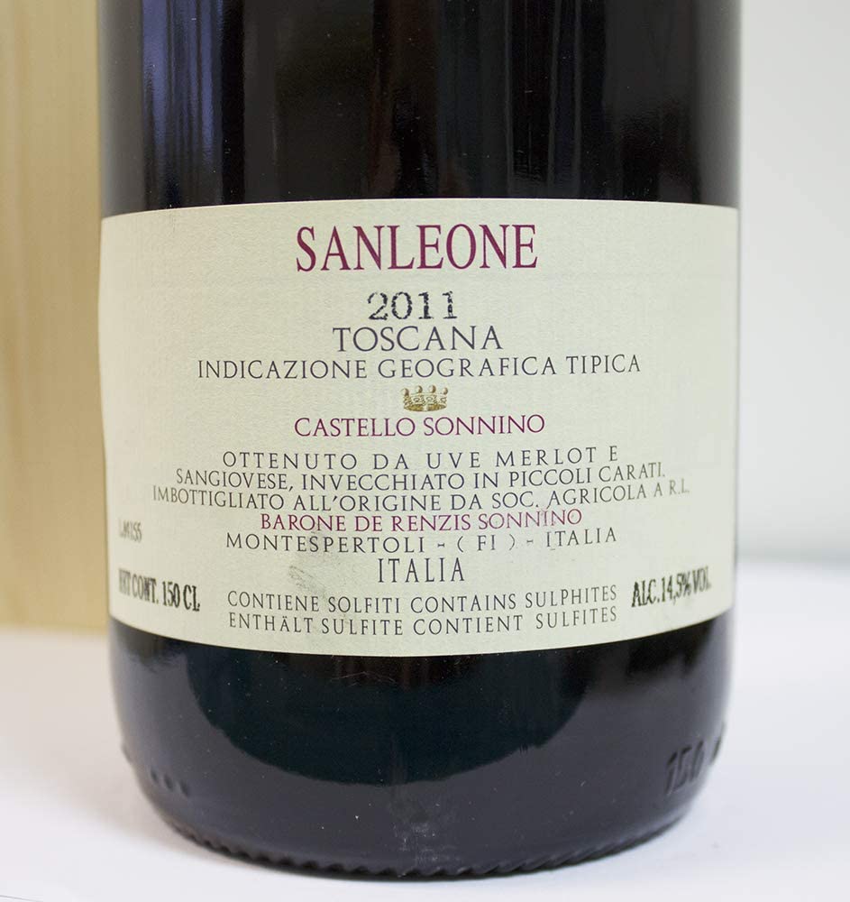 1,5l Magnum Toscana Rosso IGT “San Leone” 2011 - Castello Sonnino