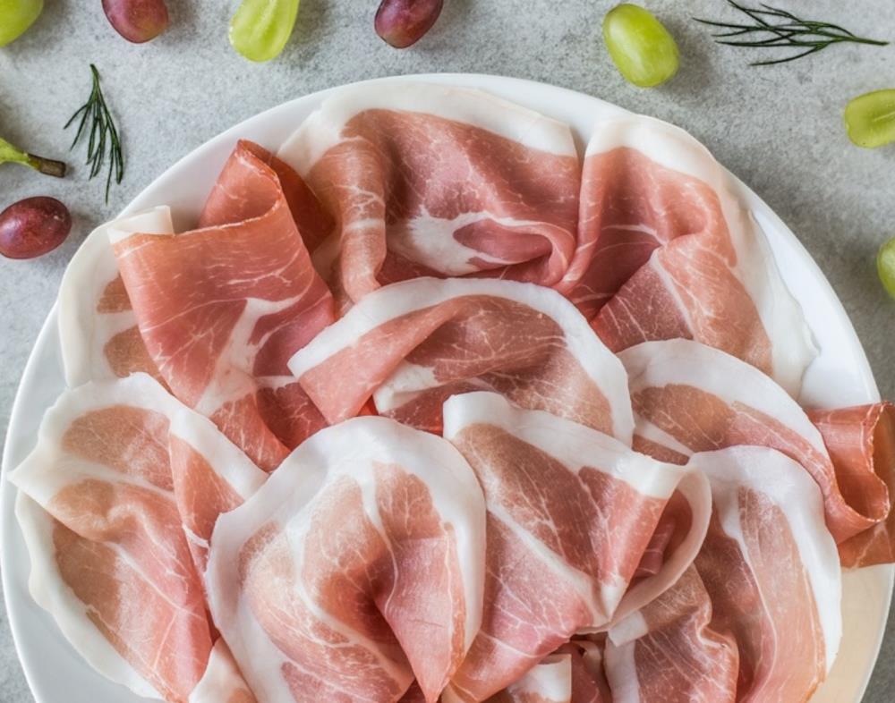Prosciutto di Parma DOP mind. 24 Monate Leporati - Parmaschinken Prosciutto di Parma DOP mind. 24 Monate Leporati - Parmaschinken