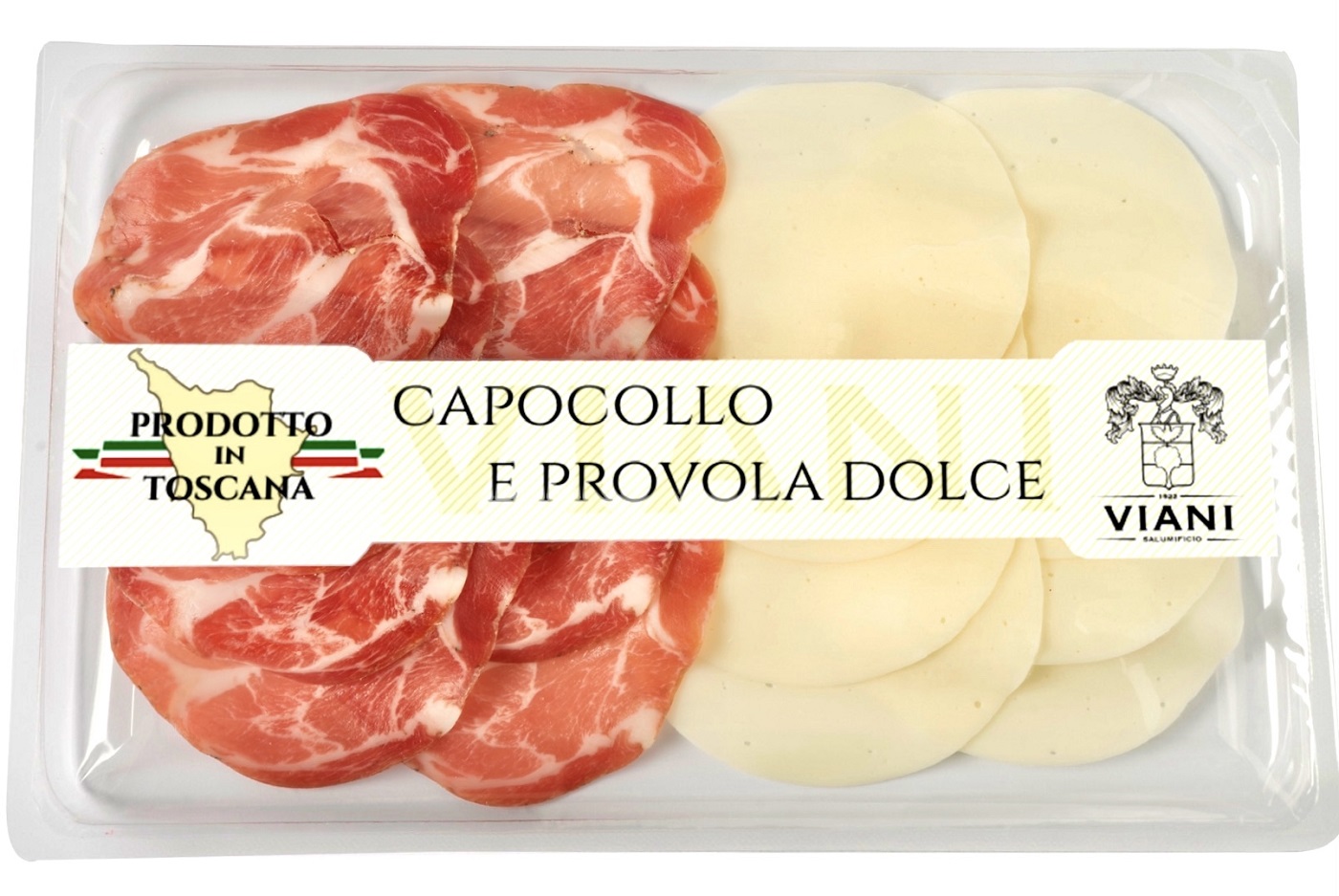 Toskana Duo Aufschnitt mit Capocollo und Provola Dolce