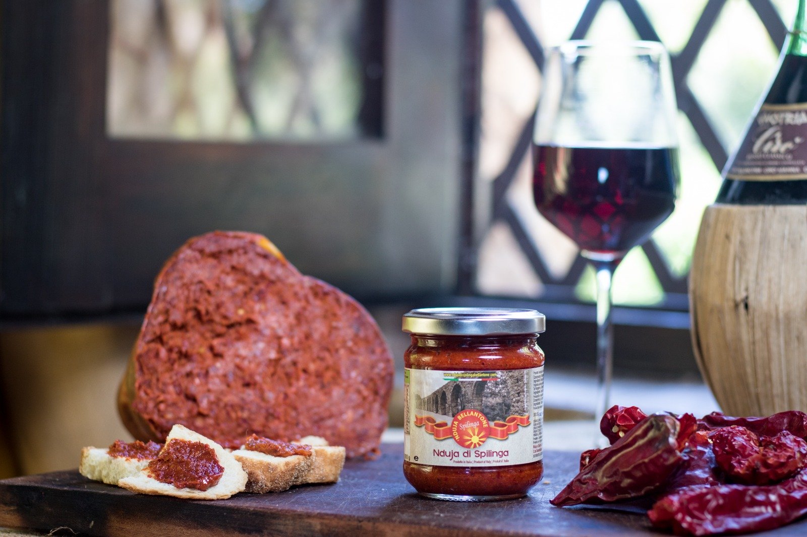Nduja di Spilinga - Streichsalami mit 30% Chili aus Kalabrien