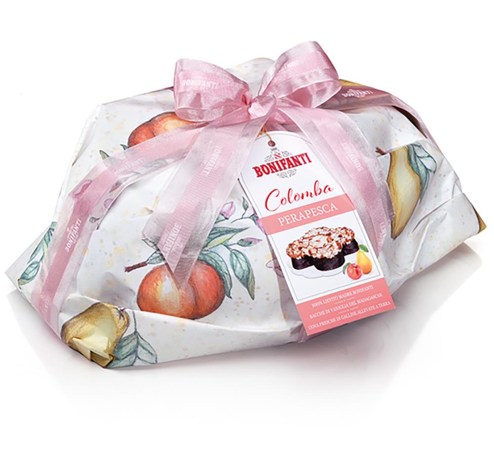 1Kg Bonifanti Colomba Birne und kandierte Pfirsiche