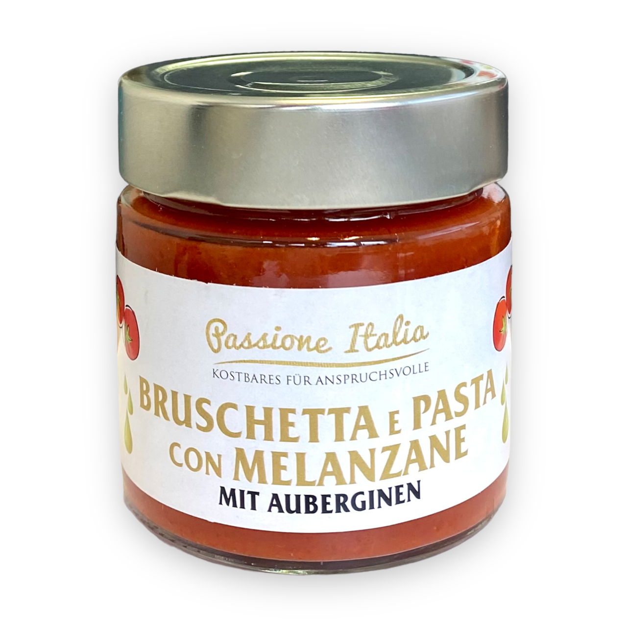 Tomatensoße mit Auberginen aus Kalabrien