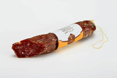 Gereifte Gänsesalami aus 100% Gänsefleich