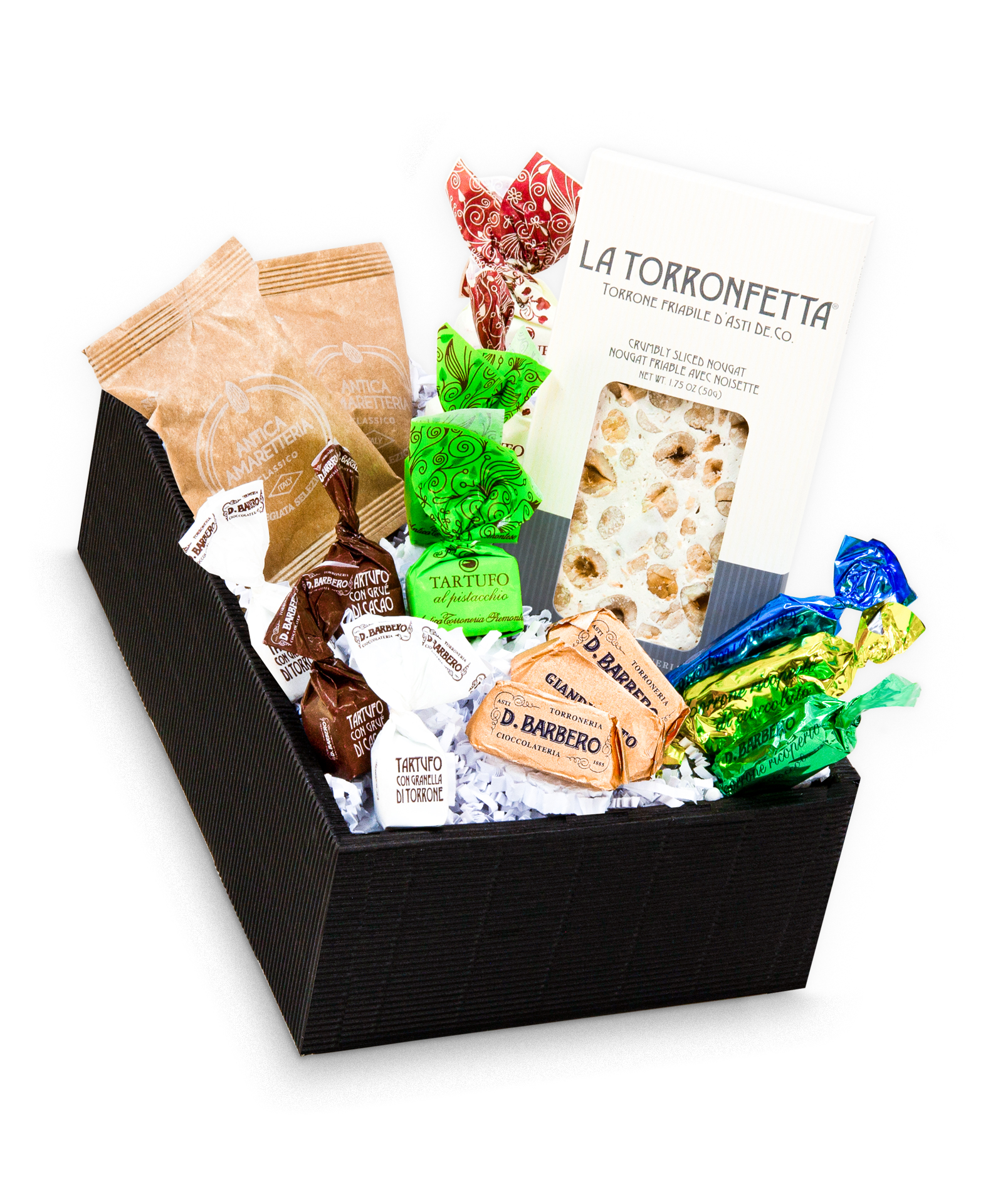 Süßes Geschenkset mit Torrone Haselnuss "Dolce Momento"