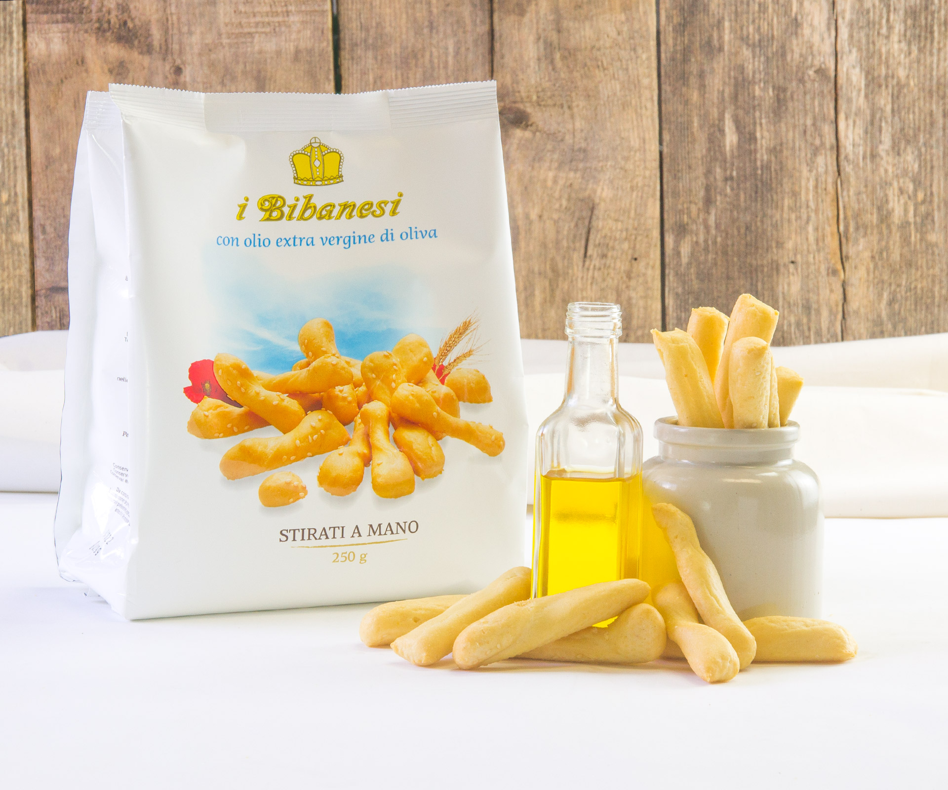 Bibanesi klassisch mit Olivenöl Extra Vergine 400g