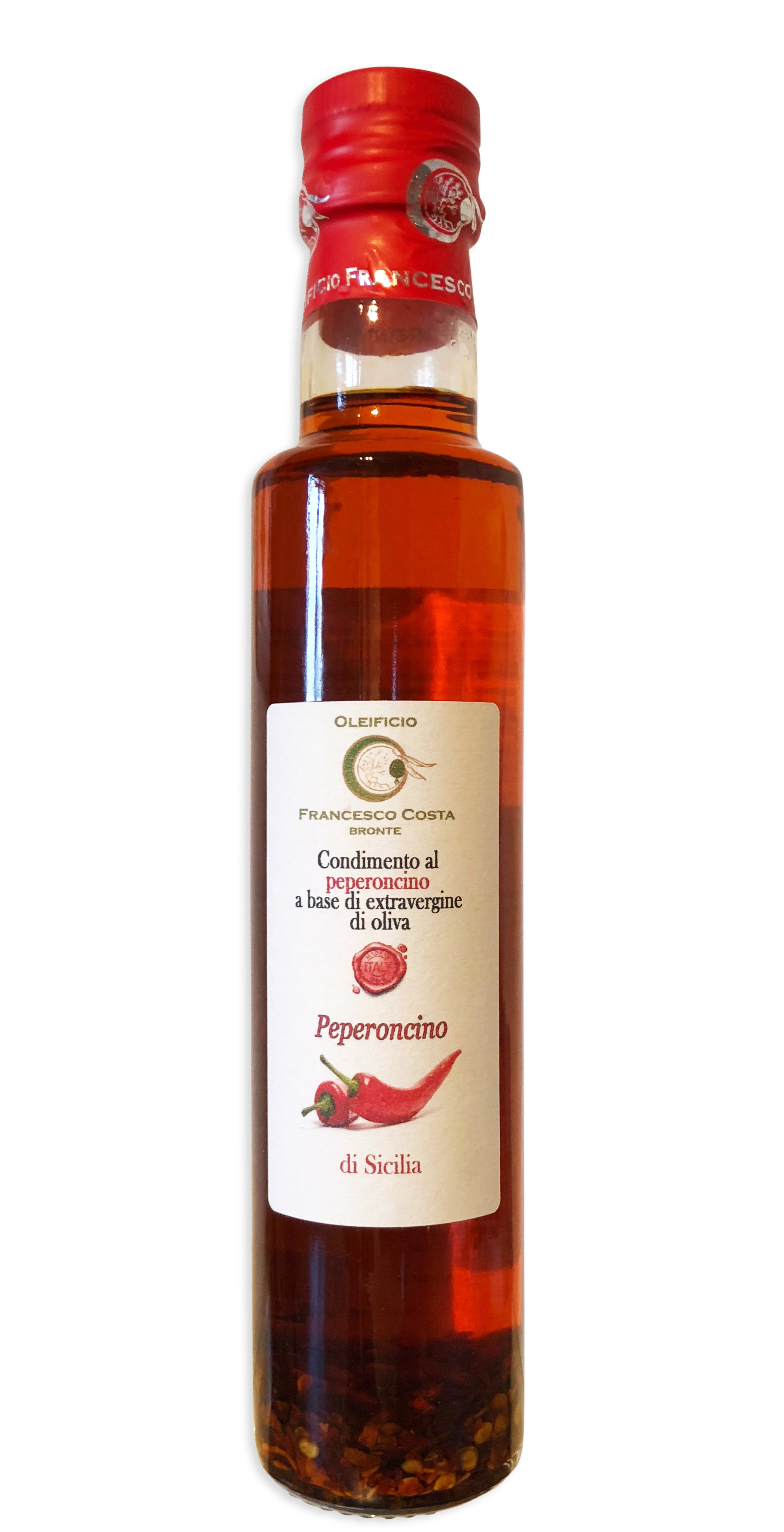 Olivenöl Extra Vergine mit Chili aus Sizilien