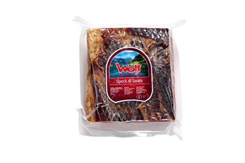 1Kg Speck di Sauris Schinkenspeck luftgetrochnet und leicht geräuchert