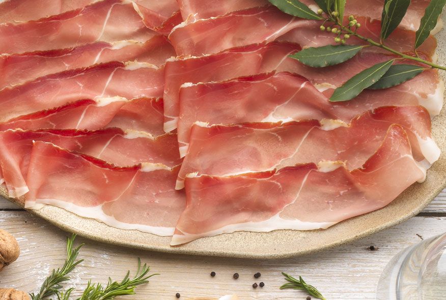 Ca. 700gr Schinkenspeck di Sauris