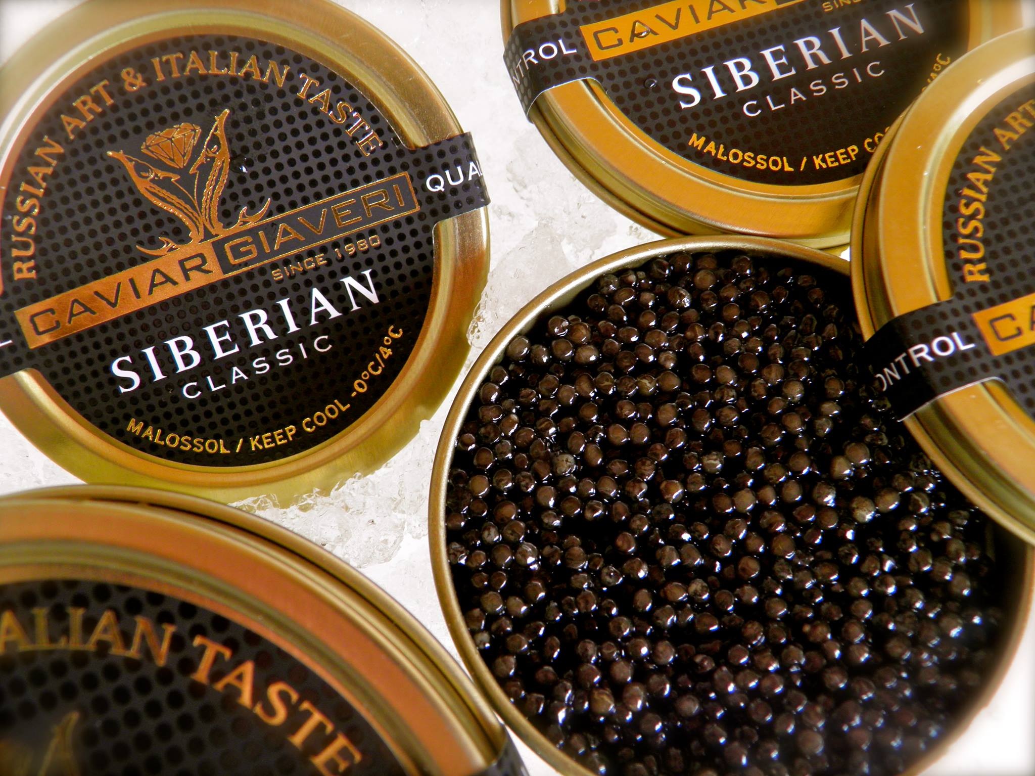 Caviar Siberian Classic 30g Caviar Giaveri