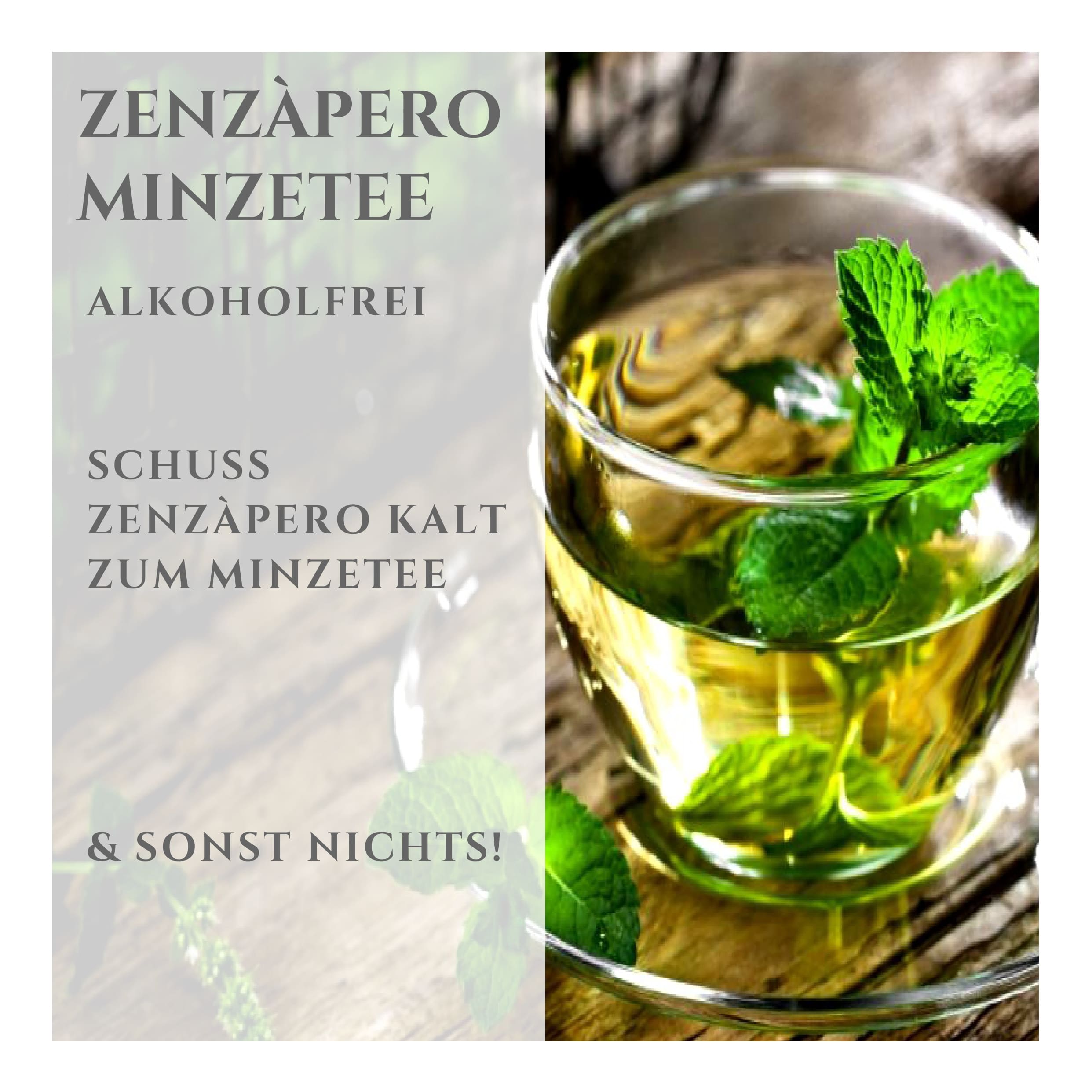 0,5l Zenzàpero - alkoholfreier Ingwer-Orangen Aperitif