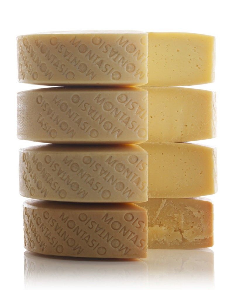 350gr Montasio DOP Stagionato 24  Monate Reifung Bergkäse aus dem Carnia Tal