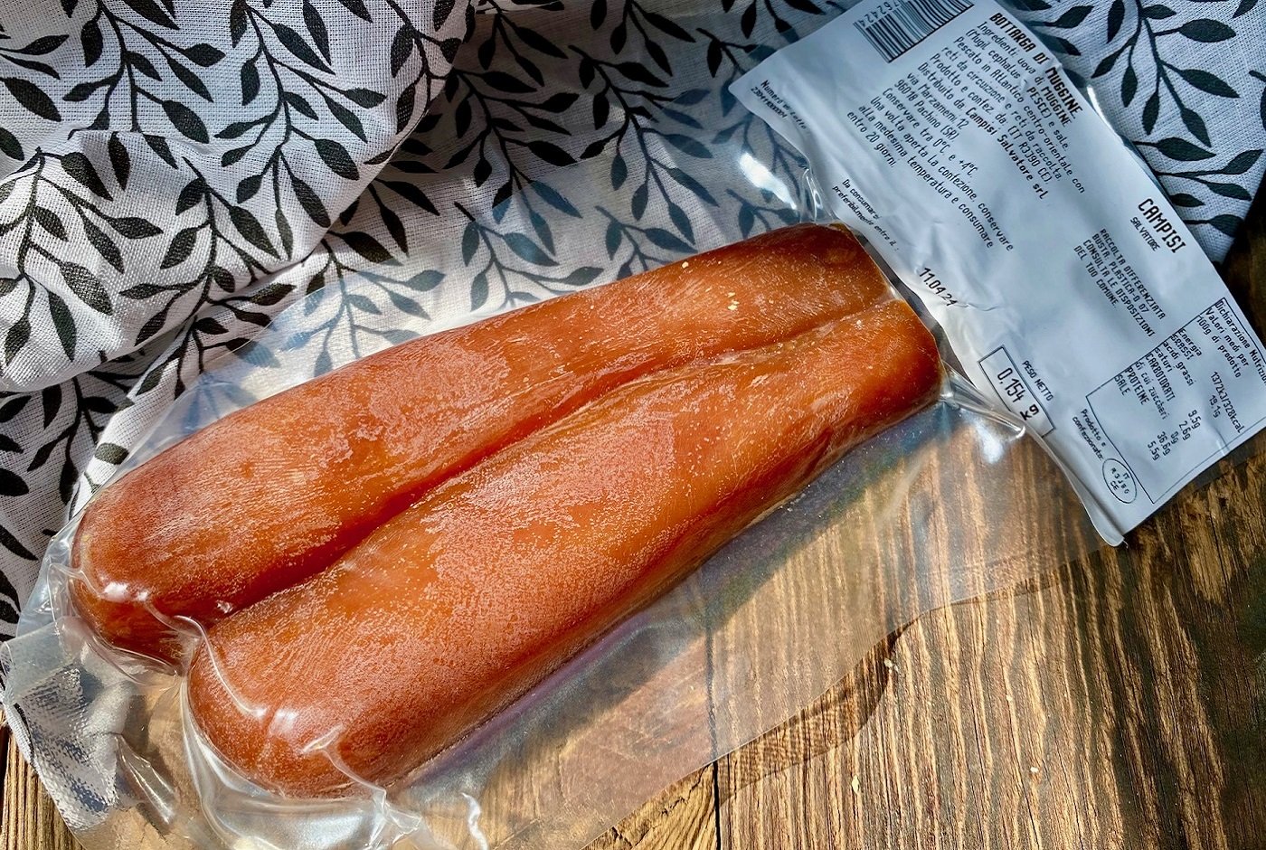 Meeräschenrogen - Bottarga di Muggine am Stück