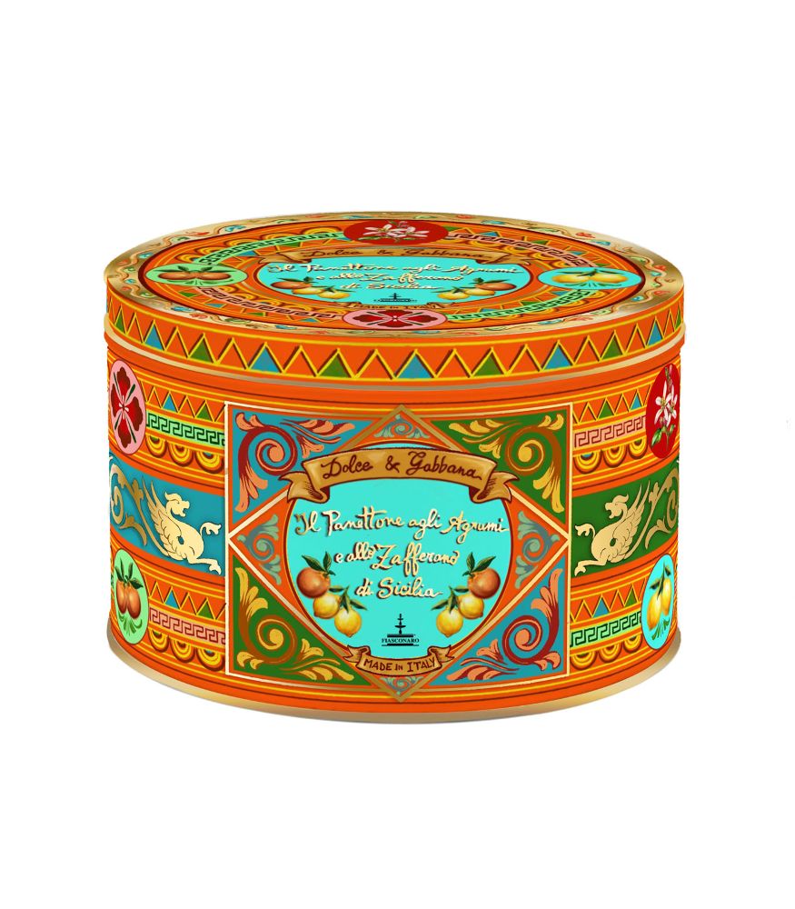 500g Dolce&Gabbana Panettone Agrumi mit Zitrusfrüchten+Safran Limited Edition