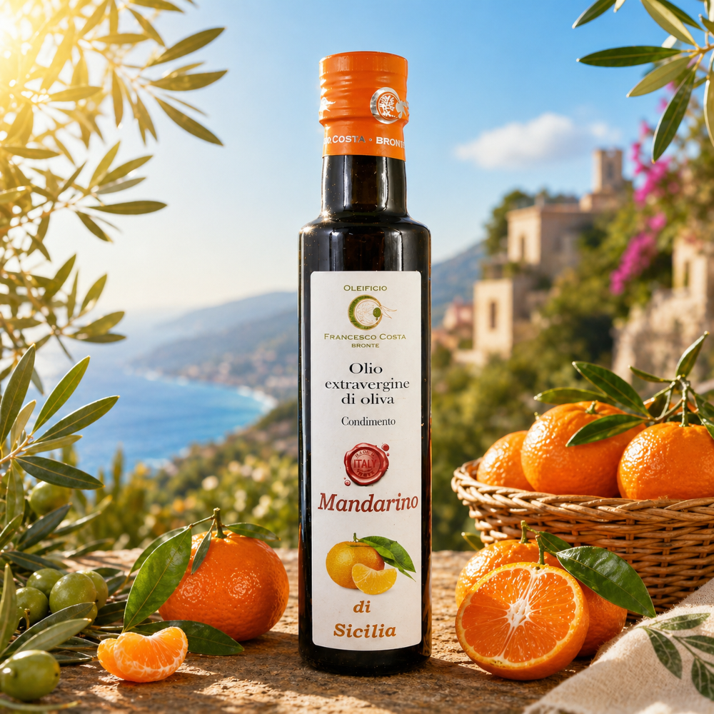 Mandarinen Olivenöl Extra vergine Sizilien
